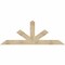Ekena Millwork Saratoga Rough Sawn Timber Gable Bracket, Douglas Fir, 84"W x 31"H x 4"D x 6"F, 9/12 Pitch GBW084X31X0406SAR00RDF - alternate 1